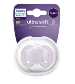 PHILIPS AVENT Philips AVENT Cumlík Ultrasoft Premium 0-6m fialová