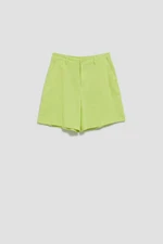 WOMEN'S SHORTS L-SH-4020 L.Green