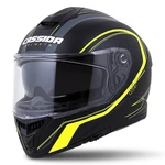 Moto přilba Cassida Integral GT 2.0 Reptyl černá/žlutá fluo/bílá  S (55-56)