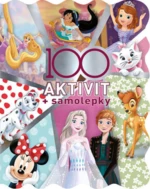 100 aktivit + samolepky Disney holky