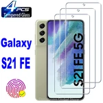 2/4Pcs 0.2mm Tempered Glass For Samsung Galaxy S21 FE 5G Screen Protector Glass Film