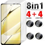 8in1 Camera Film Protective Glass RealmI 11 11X 5G Realm 11 X Realme11 Tempered Screen Protector For Realme 11 5G Glass Films