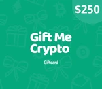 Gift Me Crypto $250 Gift Card