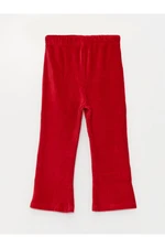 LC Waikiki Basic Elastic Waist Baby Girl Velvet Tracksuit Bottom