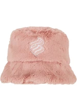 Klobouk Rocawear Carino Fur Bucket Hat růžový