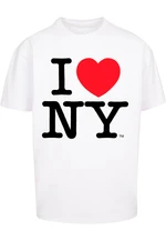 Men's T-shirt I Love NY Oversize white