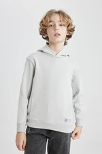 DEFACTO Boys' Hooded Sweatshirt