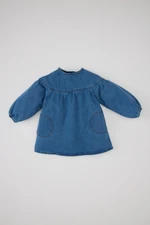 DEFACTO Baby Girl Long Sleeve Jean Dress