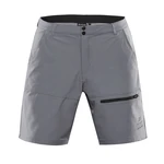 Men's softshell shorts ALPINE PRO BAK smoked pearl