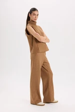 DEFACTO Wide Leg Elastic Waist Lace-Up Wide Leg Trousers