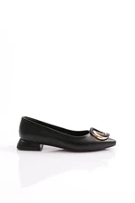 DGN 2810 Women's Round Buckle Flats