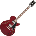 D'Angelico Premier SS Burnt Red Guitarra Semi-Acústica