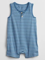 GAP Baby overal stripe shorty jednoczęściowy