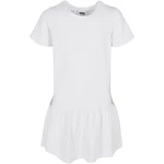 Girls' dress Valance T-shirt white