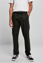 Straight Leg Chino With Strap Black