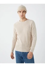 LC Waikiki Crew Neck Long Sleeve Men's Knitwear Sweater