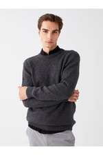 LC Waikiki Crew Neck Long Sleeve Men's Knitwear Sweater