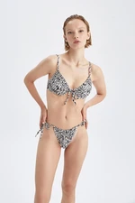 DEFACTO Fall In Love Regular Fit Printed Bikini Bottom