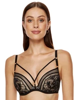 Gwen lace push-up bra with straps