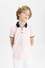 DEFACTO Boys Pique Short Sleeve Polo T-Shirt