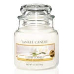 Yankee Candle Aromatická svíčka Classic malá Fluffy Towels 104 g