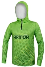 Delphin Horgászpóló Hooded Sweatshirt UV ARMOR 50+ Neon S