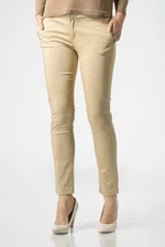 Trousers - TOMMY HILFIGER SILVANA T8 SKINNY CHINO brown