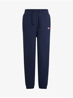 Tepláky - Tommy Jeans TJW RELAXED HRS BADGE SWEATPANT tmavomodré