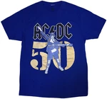 AC/DC Koszulka Gold Fifty Blue L