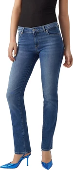 Vero Moda Dámske džínsy VMDAF Straight Fit 10284790 Medium Blue Denim 29/32