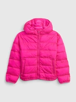 Pink Girls' Lightweight Quilted Jacket GAP