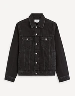 Black men's denim jacket Celio Gudens