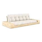 Kremowa rozkładana sofa 244 cm Base – Karup Design