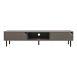 Ciemnoszara szafka pod TV 177x39 cm Corner – Tenzo