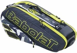 Babolat Pure Aero RH X 6 Grey/Yellow/White Borsa da tennis