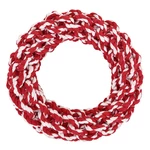 Přetahovadlo Reedog kruh červená, pletená hračka, 19 cm