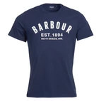 Barbour Tričko Barbour Ridge Logo Tee - Navy