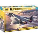 Zvezda Model Kit letadlo Sukhoi SU-57 1:72