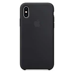 Apple iPhone XS Silicone Case - Black