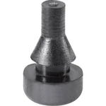 PB Fastener 1245-01 tlmiaca prístrojová nožička so západkou  čierna (Ø x v) 4.8 mm x 8.2 mm 1 ks