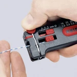 Knipex 12 80 040 SB  kliešte pre odizolovanie Vhodné pre odizolovacie kliešte CU vodič 0.12 do 0.4 mm