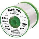 Stannol KS115 spájkovací cín bez olova cievka Sn99,3Cu0,7 500 g 1.5 mm