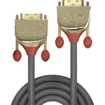 LINDY DVI prepojovací kábel #####DVI-D 24+1pol. Stecker, #####DVI-D 24+1pol. Stecker 3.00 m sivá 36203  #####DVI-Kabel