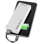 Power Bank CellularLine Freepower Slim 10000mAh (FREEPSLIM10000W) biela powerbanka • kapacita 10 000 mAh • výstup 2,1 A • micro USB kábel v balení • L