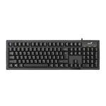 Klávesnica Genius Smart KB-102 CZ+SK layout (31300007403) čierna/strieborná počítačová klávesnica • prispôsobiteľné klávesy F1-F12 • klávesa Genius • 