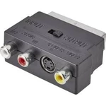 SCART / cinch / S-video adaptér SpeaKa Professional SP-7870344, černá