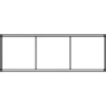 Ritto by Schneider 1553070, 15530/70, (š x v x h) 1226.5 x 431.5 x 145 mm, bílá