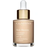 Clarins Skin Illusion Natural Hydrating Foundation rozjasňující hydratační make-up SPF 15 odstín 105N Nude 30 ml