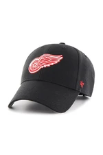 Čiapka 47 brand NHL Detroit Red Wings čierna farba, s nášivkou