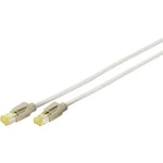 Síťový kabel RJ45 Digitus DK-1643-A-005, S/FTP, 0.50 m, šedá